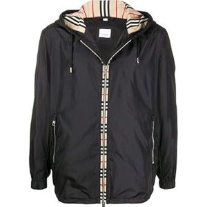 BURBERRY Luxury Black Outerwear Jacket | Spring Summer 20